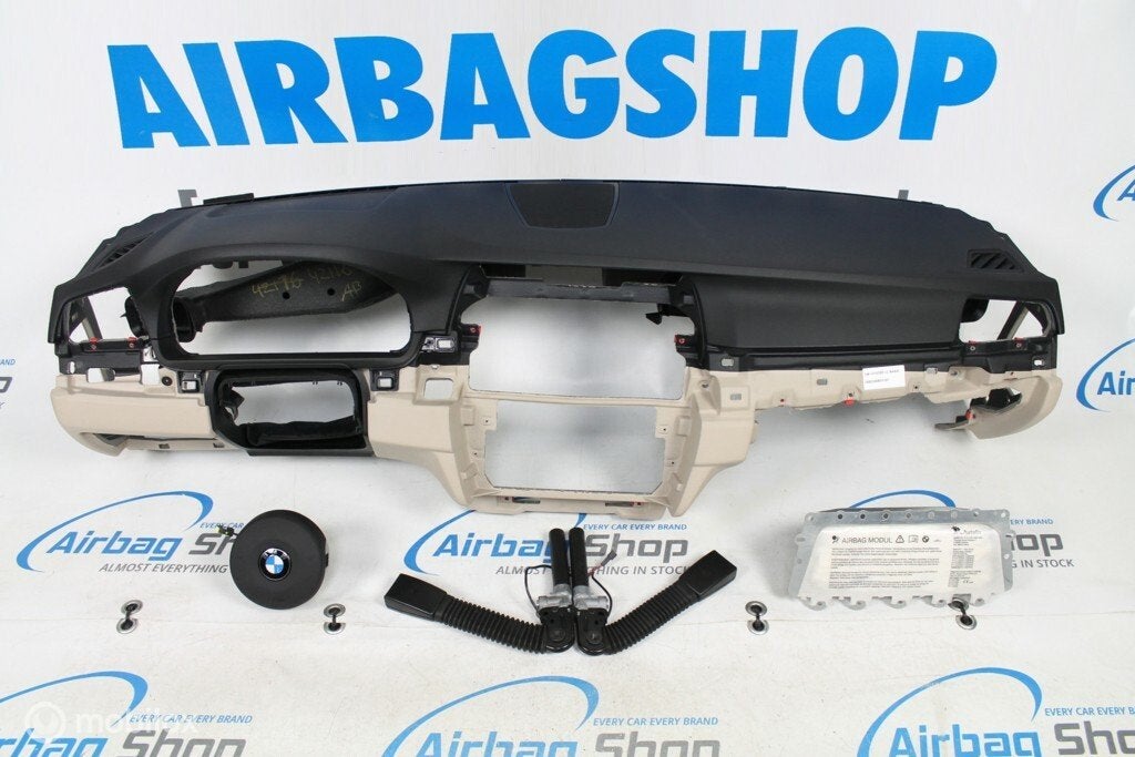 Airbag set - Dashboard beige speaker M BMW 5 serie F10 2009, Auto-onderdelen
