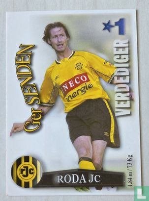 Spelerskaart Roda JC - Ger Senden 2003, Verzamelen, Ophalen of Verzenden, Zo goed als nieuw, Roda JC, Spelerskaart