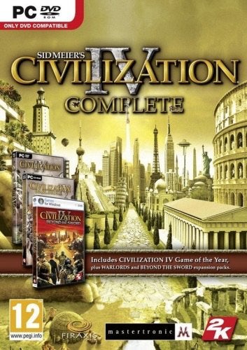 PC DVD Sid Meier's Civilization IV complete, Ophalen, 1 speler, Zo goed als nieuw, Strategie en Constructie
