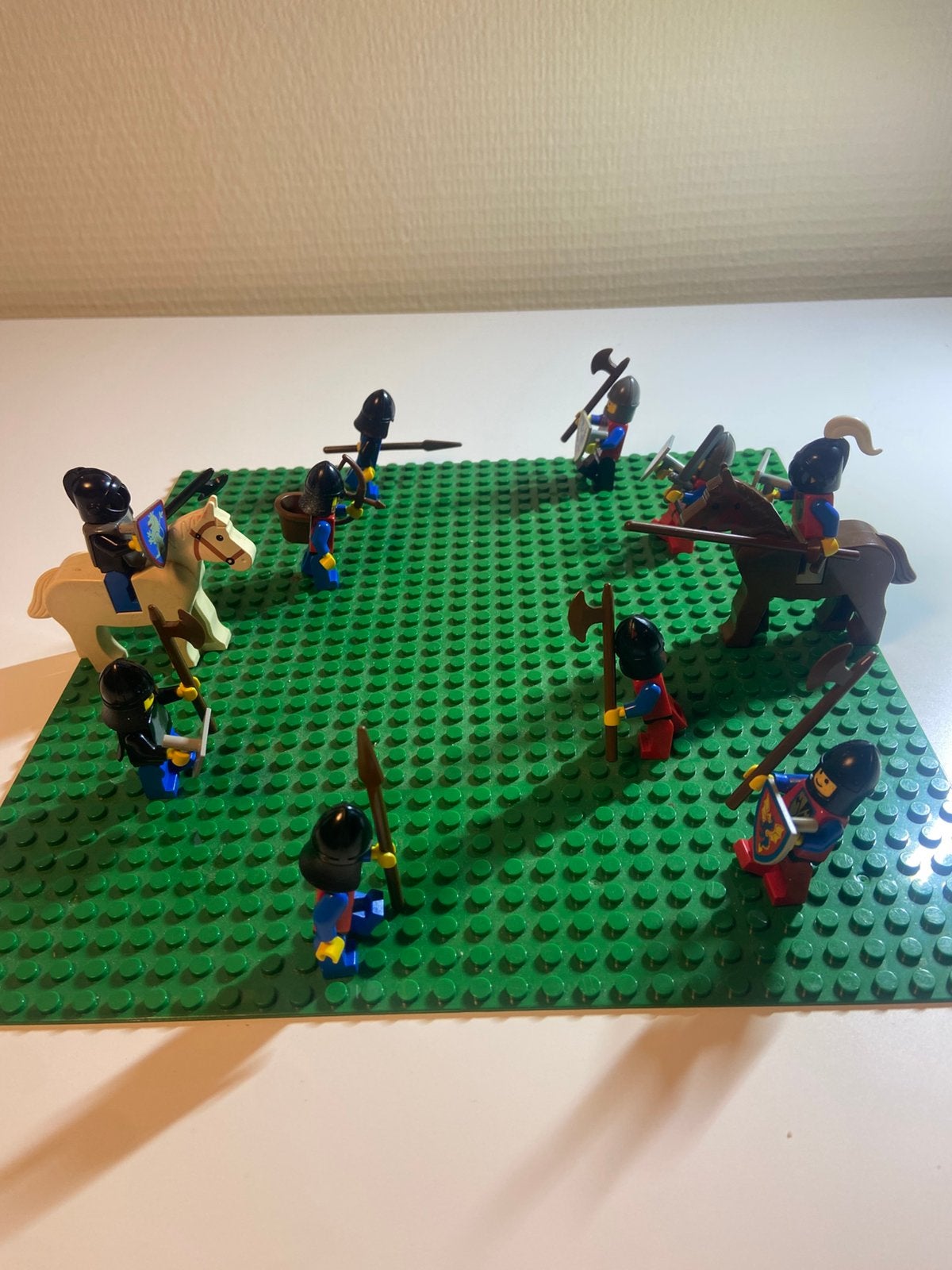 Ridder Lego poppetjes, Overige thema's, Lego, Ophalen of Verzenden, Zo goed als nieuw