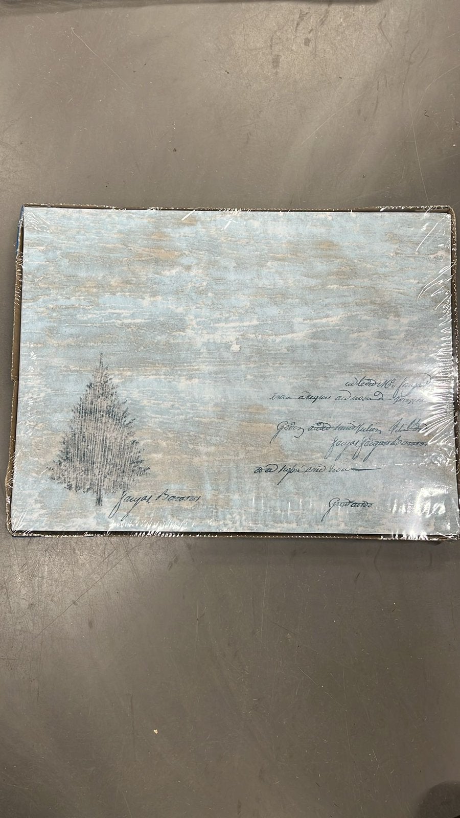 Placemats papieren pak 100 stuks nieuw, Papier/karton, Nieuw, Ophalen of Verzenden, Placemat