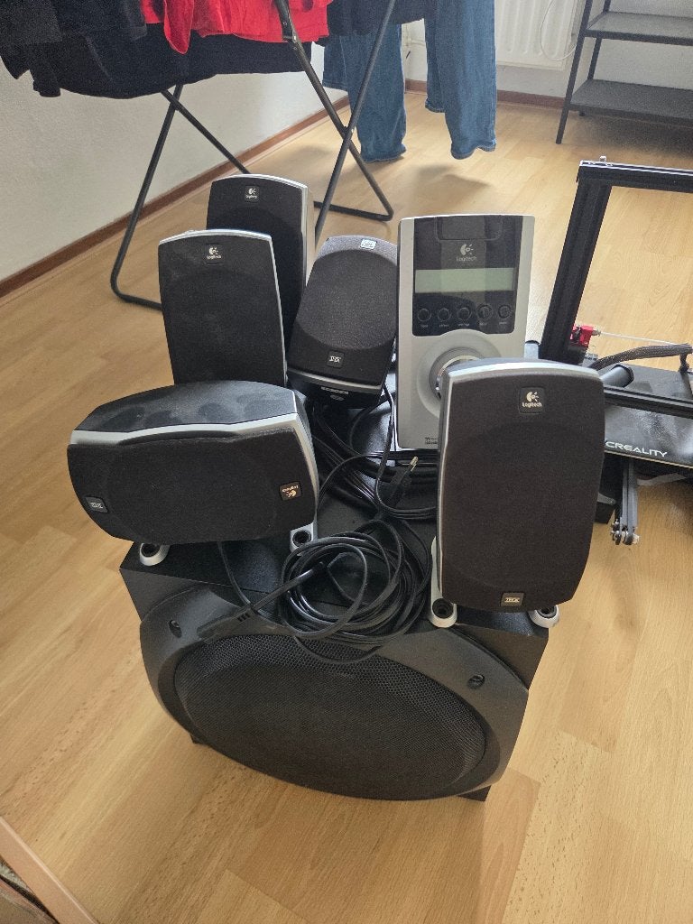 logitech z5500, Gebruikt, Logitech, Ophalen, 150 watt of meer