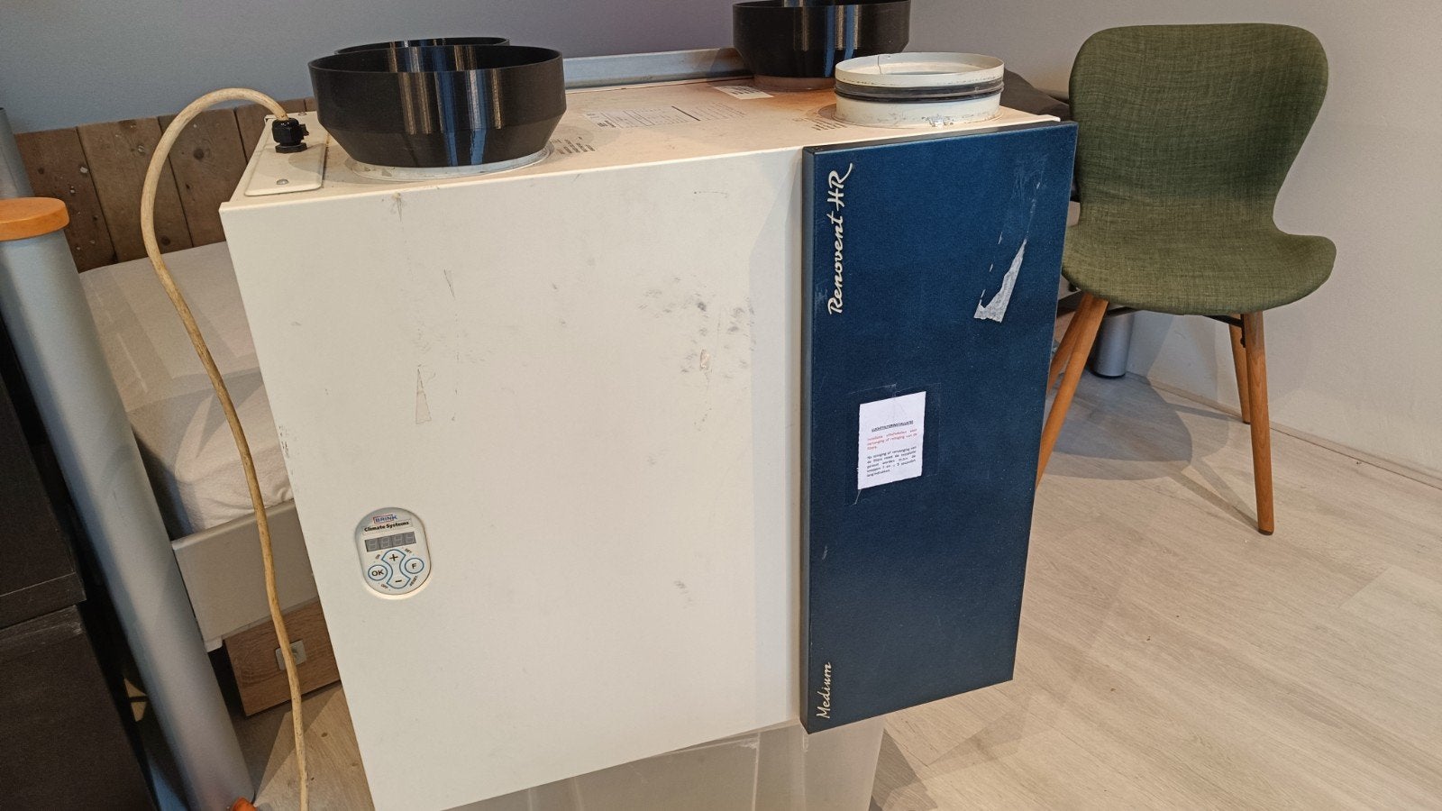 Brink renovent hr medium wtw, Ophalen, Gebruikt, Ventilator en Afzuiger