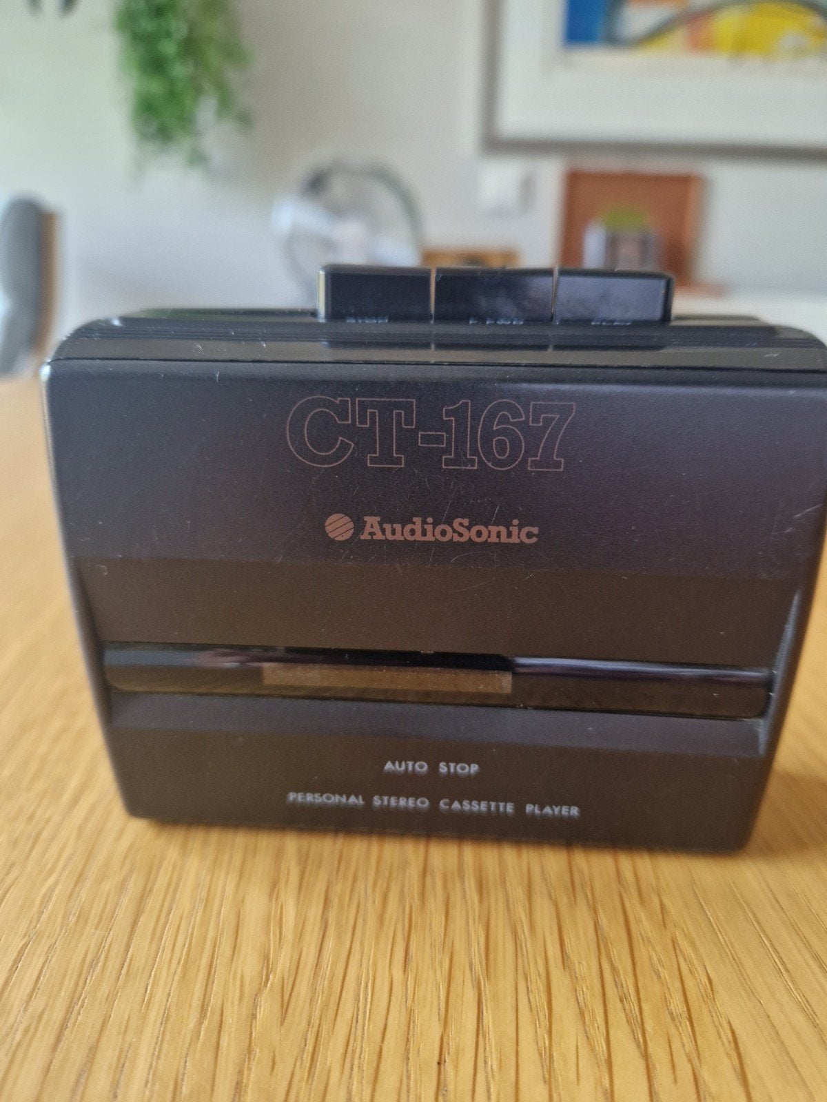 AudioSonic CT-167 walkman, personal stereo cassette player, Ophalen of Verzenden, Walkman