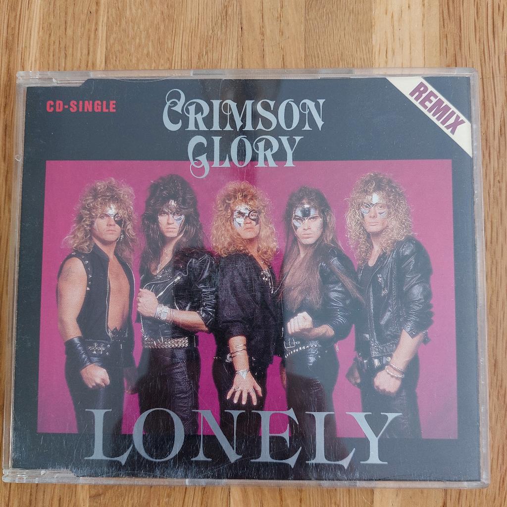 CD Crimson Glory - Lonely, Ophalen of Verzenden, Zo goed als nieuw