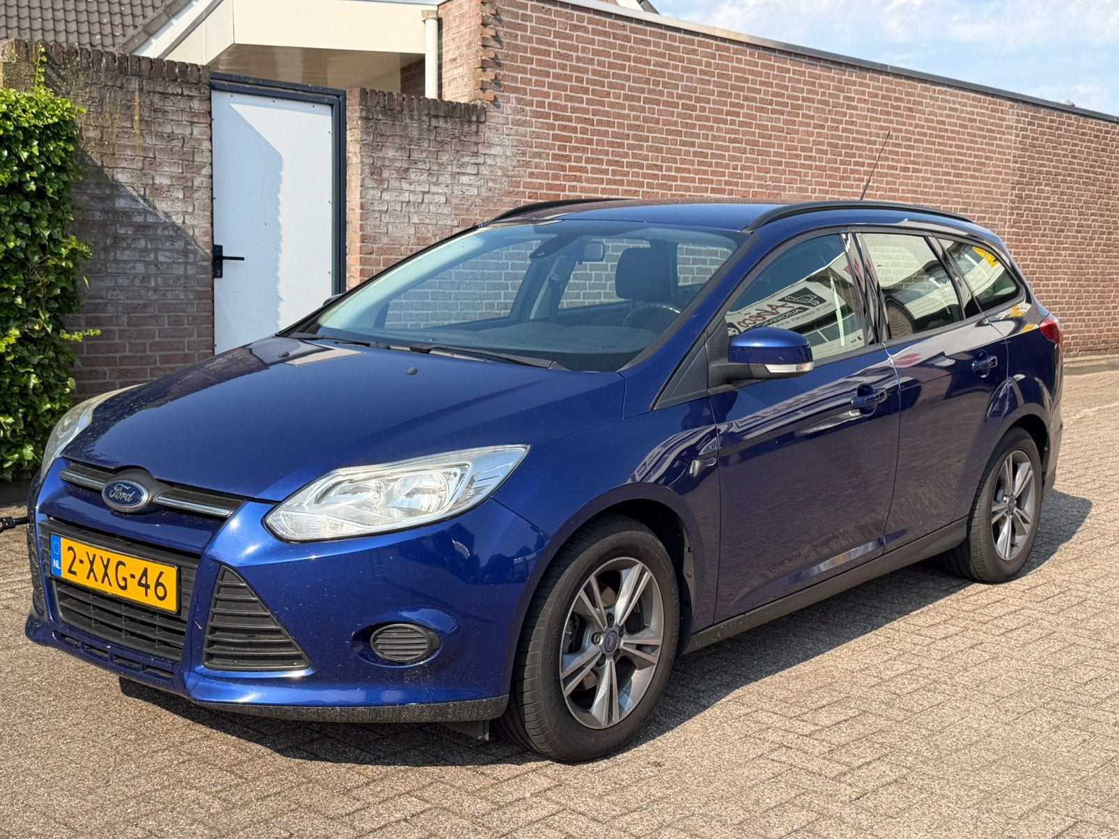 Ford Focus 1.0 Wagon 2014 meeneemprijs lees tekst, Euro 5, Stof, 4 cilinders, Blauw