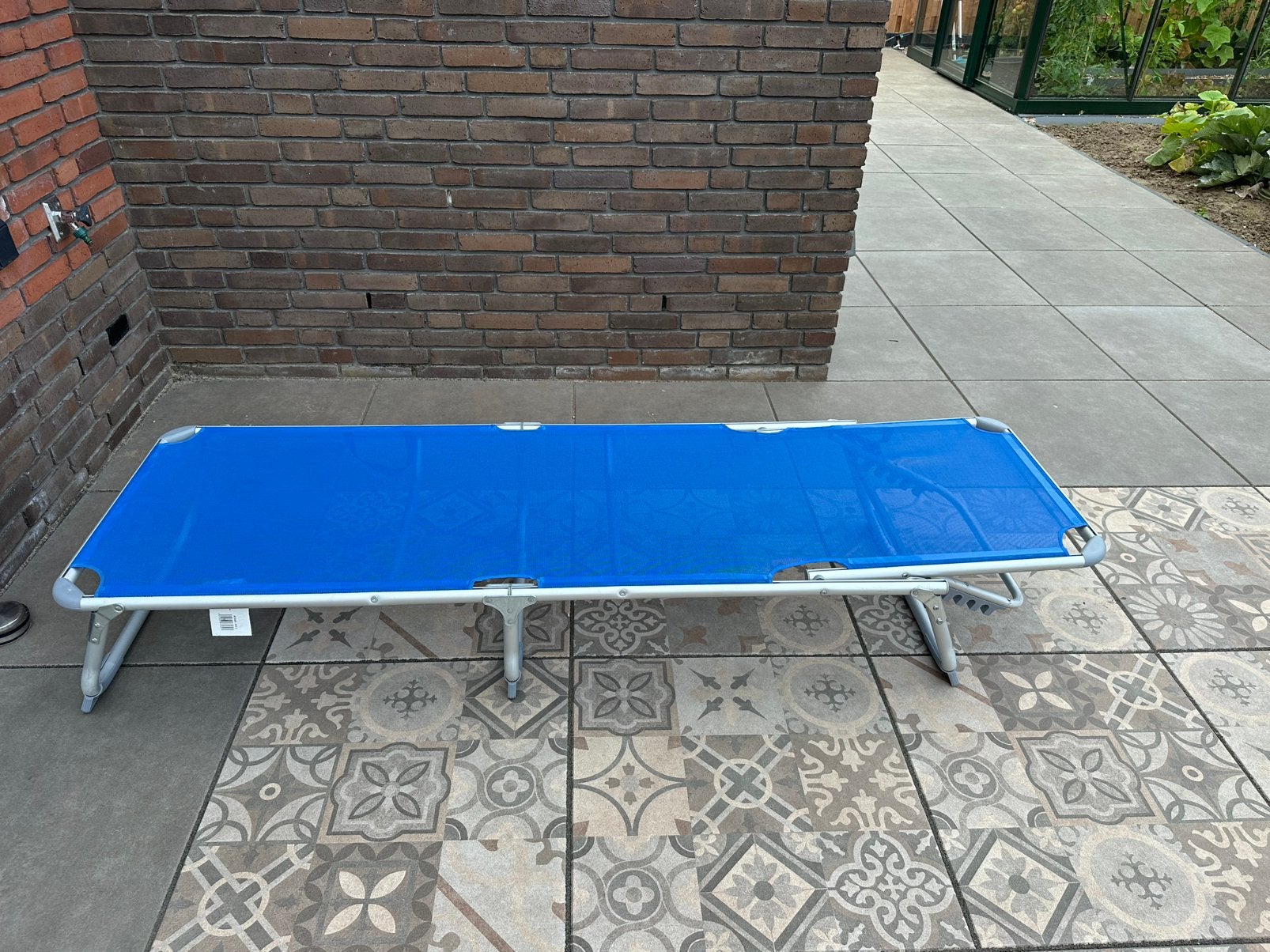 Camping ligbed, Caravans en Kamperen, Ophalen, Gebruikt