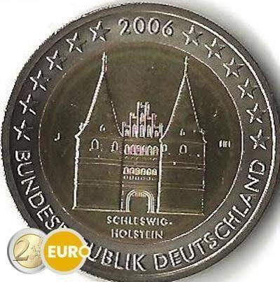 Duitsland 2 Euro Holstein 2006 F+G+J, Postzegels en Munten, Munten | Europa | Euromunten, Ophalen of Verzenden, Duitsland, 2 euro
