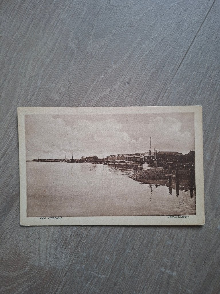 den helder, Ophalen of Verzenden, 1920 tot 1940, Ongelopen, Noord-Holland