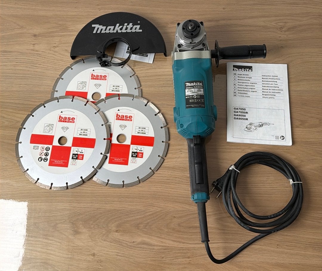 Makita GA9050 // haakse slijpmachine GLOEDNIEUW, Ophalen, Nieuw, Steen, Overige typen