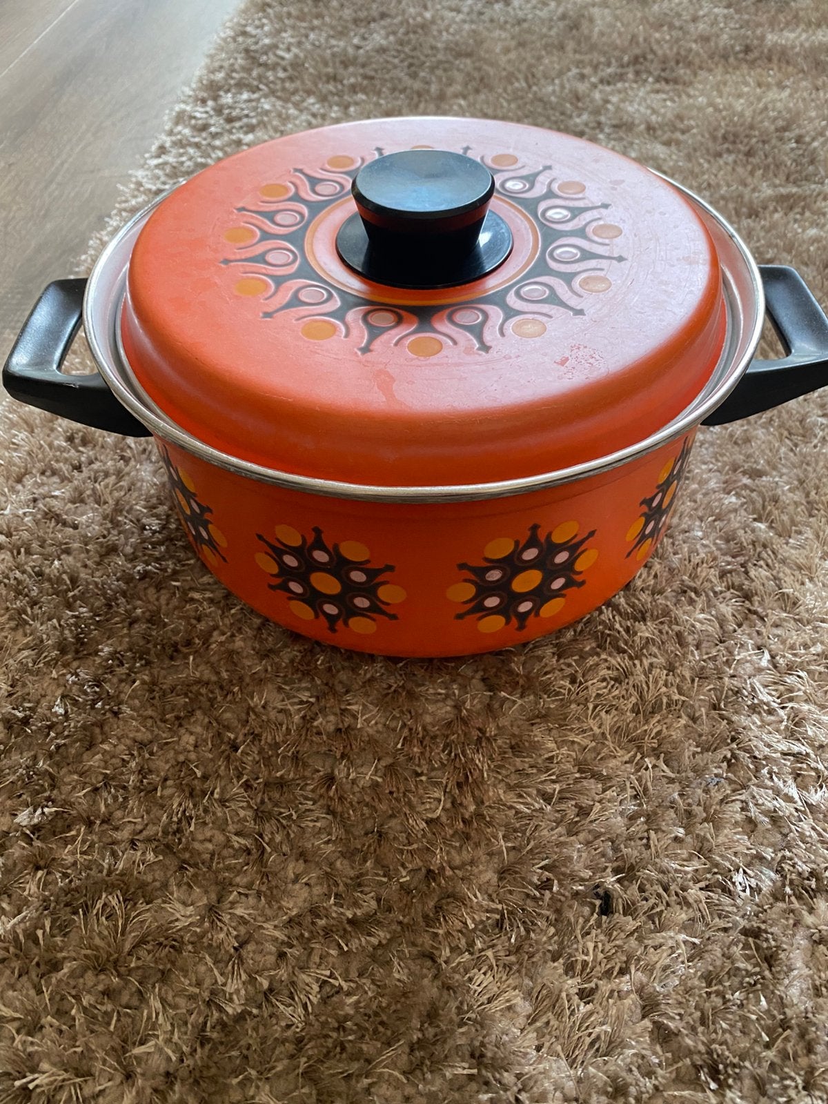 Brabantia vintage pan, Ophalen of Verzenden, Zo goed als nieuw, Overige materialen
