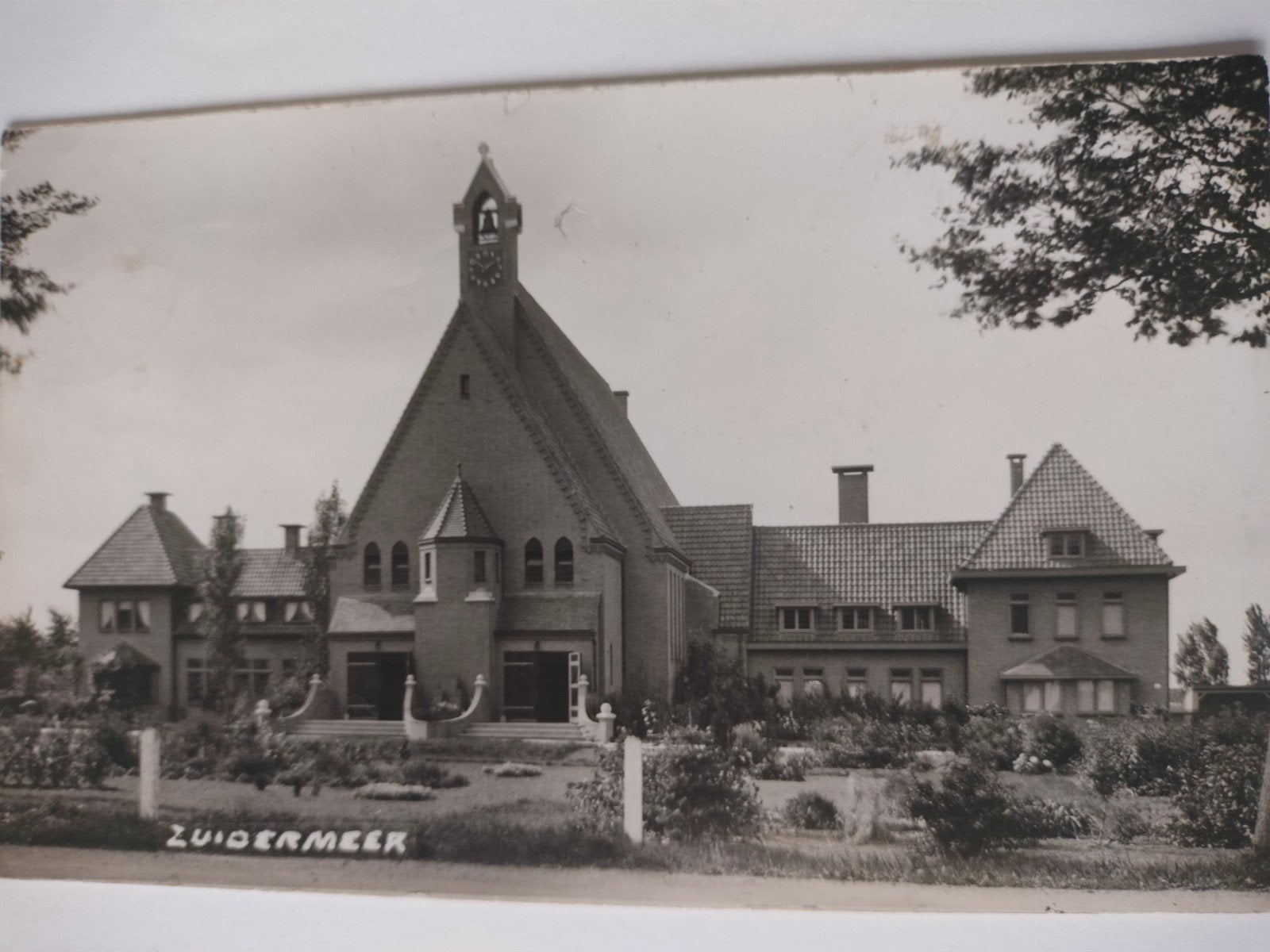 Mooie fotokaart Pastorie uit Zuidermeer, Ophalen of Verzenden, Voor 1920, Gelopen
