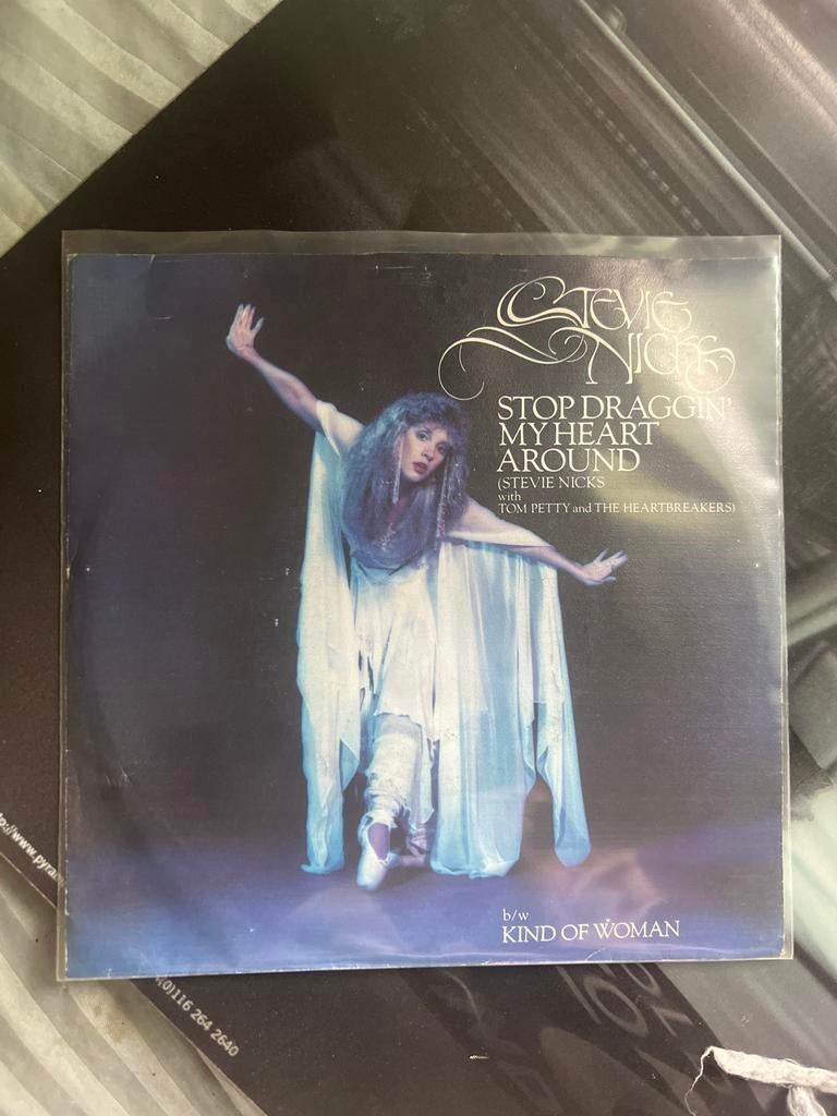 Stevie Nicks - Stop Draggin' My Heart Around 7 inch Single, Ophalen of Verzenden, Zo goed als nieuw