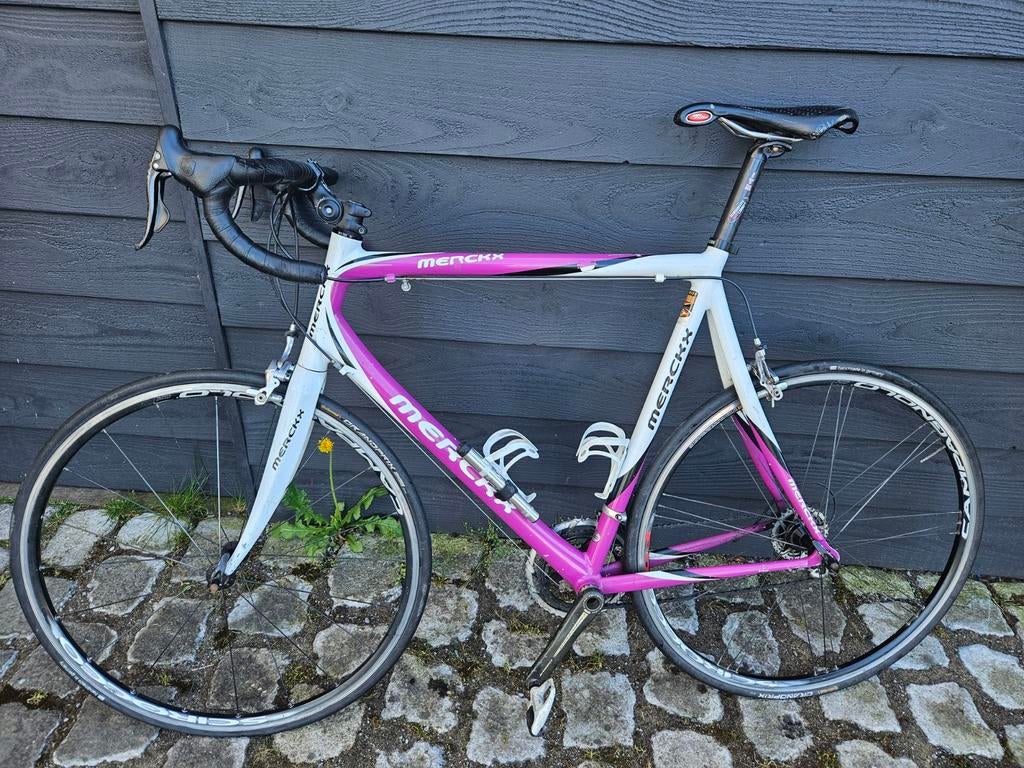Eddy Merckx racefiets Campagnolo afgemonteerd frame 60, Fietsen en Brommers, Fietsen | Racefietsen, Ophalen of Verzenden