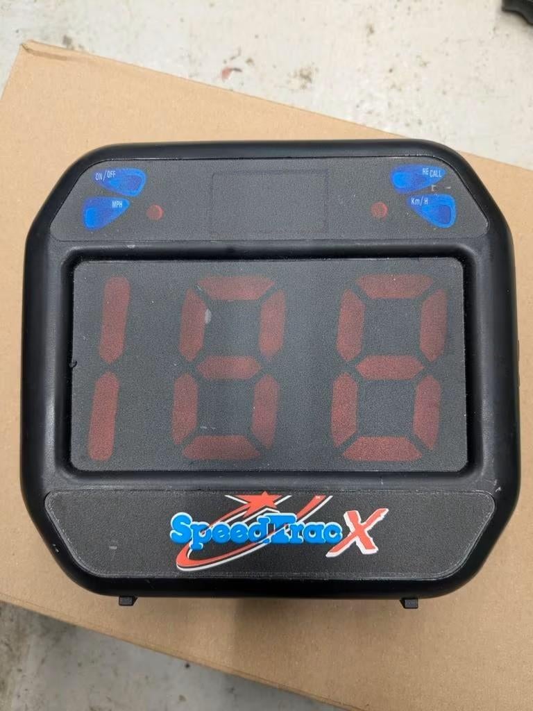 Multisport Radar Snelheidsmeter - SpeedTrac X, Ophalen of Verzenden, Zo goed als nieuw