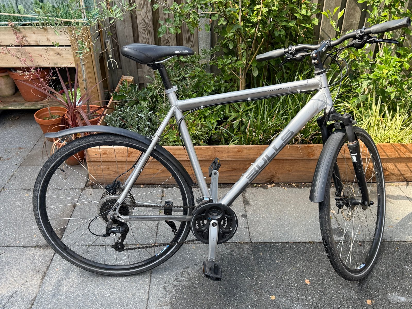 Bulls Aluminium Mountainbike met Straatbanden, 28 inch, Gebruikt, Vering, 57 tot 61 cm