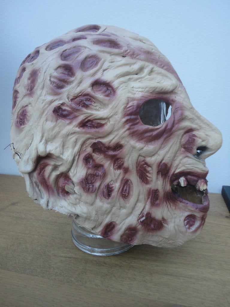 Latex carnavals of Halloween masker van Freddy Krueger, Hobby en Vrije tijd, Feestartikelen, Ophalen of Verzenden, Gebruikt, Feestartikel
