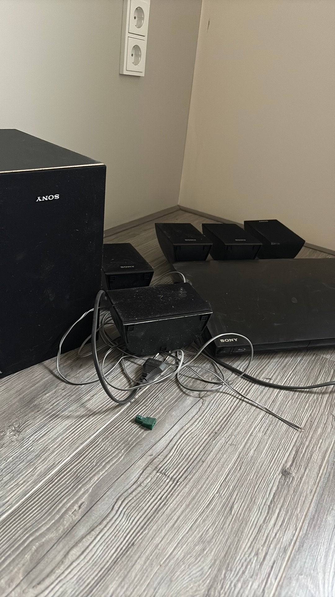 Sony Home Cinema Set BDV-E190 - Blu-ray/DVD Receiver, Audio, Tv en Foto, Home Cinema-sets, Ophalen, Gebruikt, Blu-ray-speler, 70 watt of meer