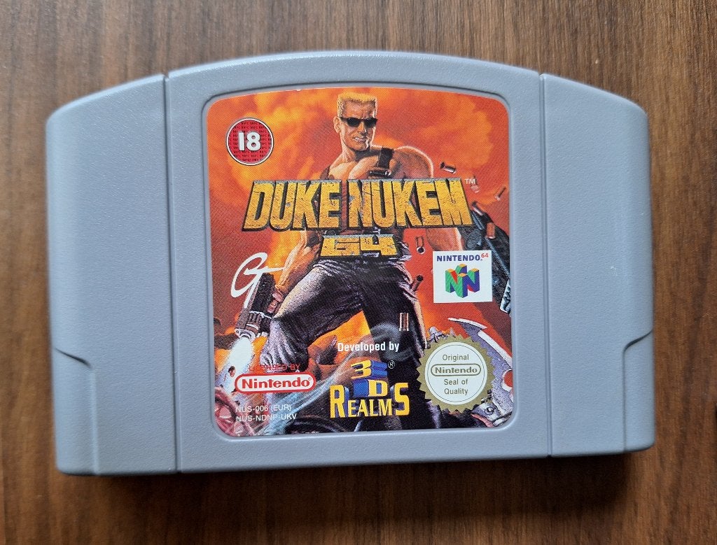 Duke Nukem 64 N64 PAL EUR, Spelcomputers en Games, Games | Nintendo 64, Vanaf 18 jaar, Shooter, Eén computer, Ophalen of Verzenden