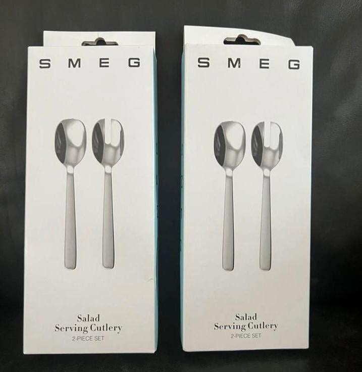 SMEG Salade bestek, Ophalen of Verzenden, Nieuw, Rvs of Chroom