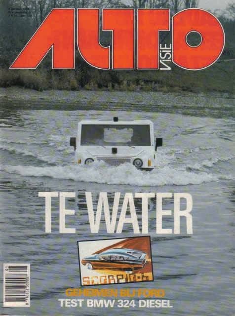 Autovisie 1 1986 : Mercedes Benz T 200TD - Ford Scorpio, Ophalen of Verzenden, Gelezen, Algemeen