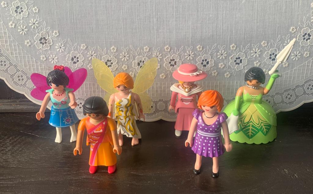 Playmobiel prinsesjes elfjes deftige dames, Verzamelen, Poppetjes en Figuurtjes, Ophalen of Verzenden, Zo goed als nieuw