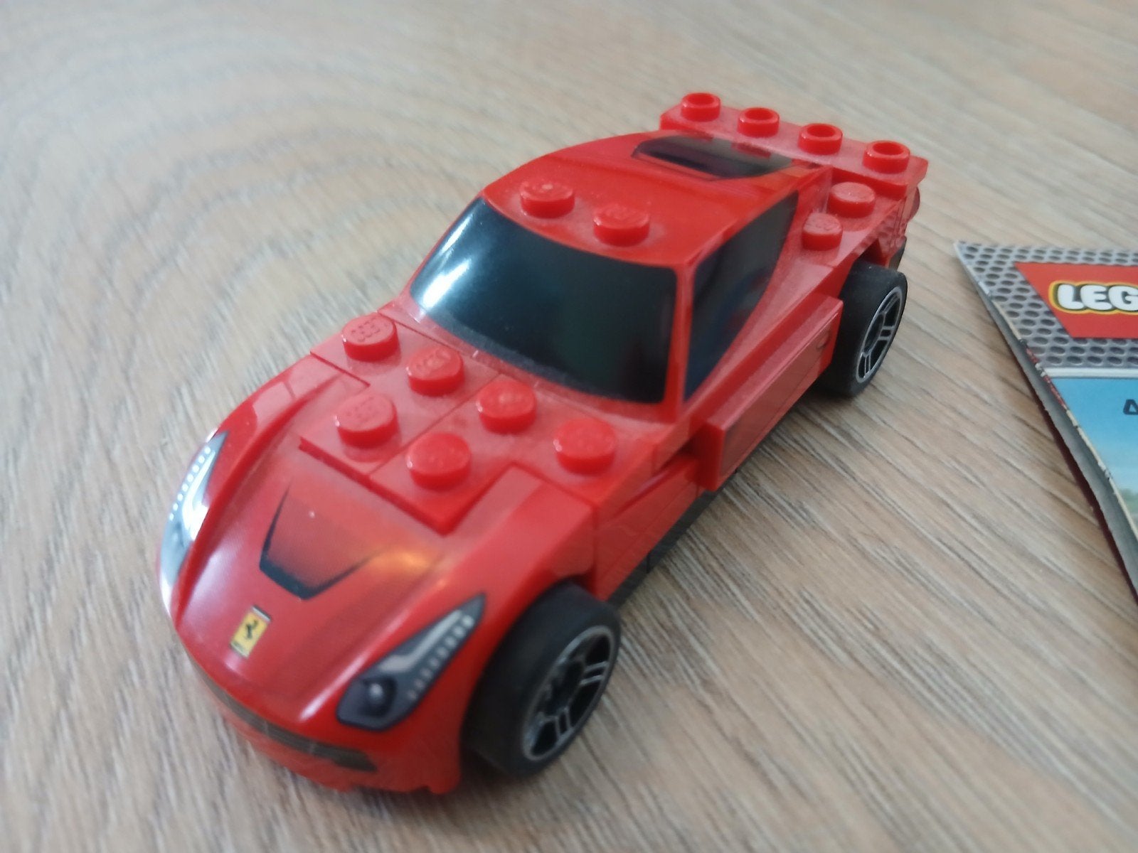 LEGO 40191 Ferrari F12berlinetta met boekje, Verzenden, Lego, Zo goed als nieuw, Complete set