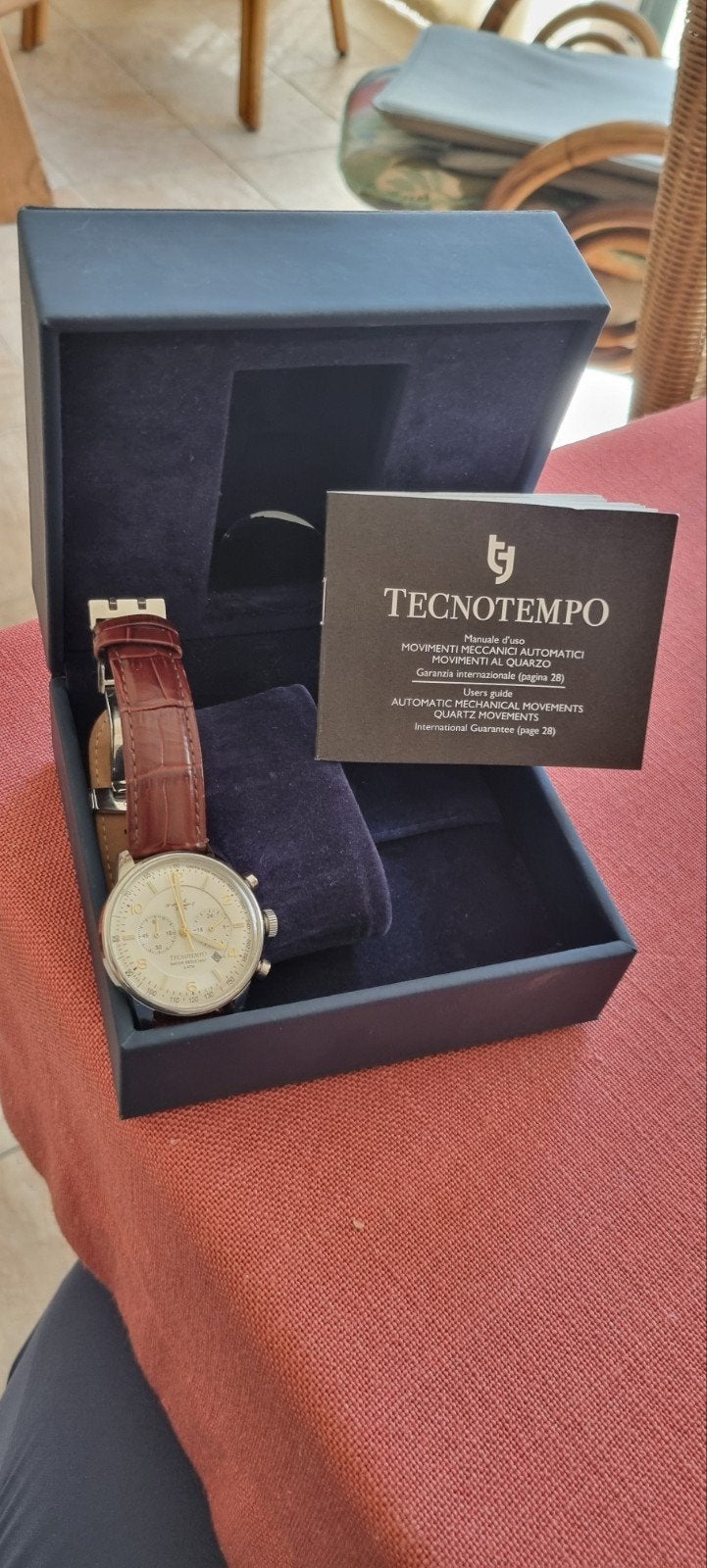 Prachtig Technotempo Windroos horloge - Nr. 20/200, Ophalen of Verzenden