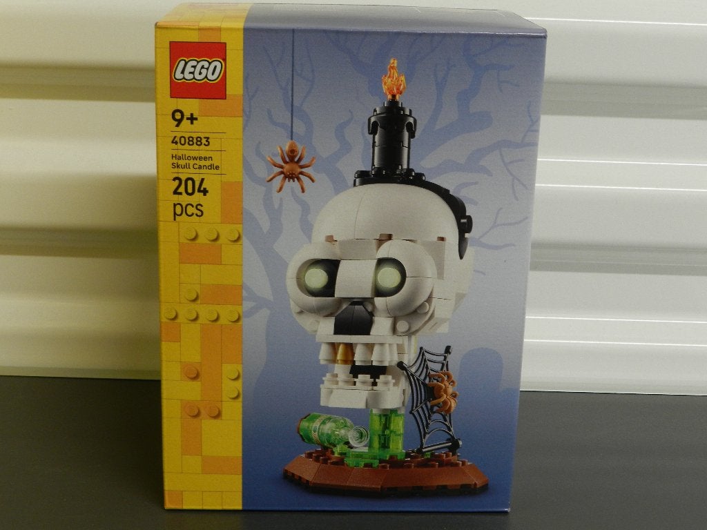 LEGO Halloween doodshoofdkaars (40883), Overige thema's, Lego, Nieuw, Ophalen of Verzenden
