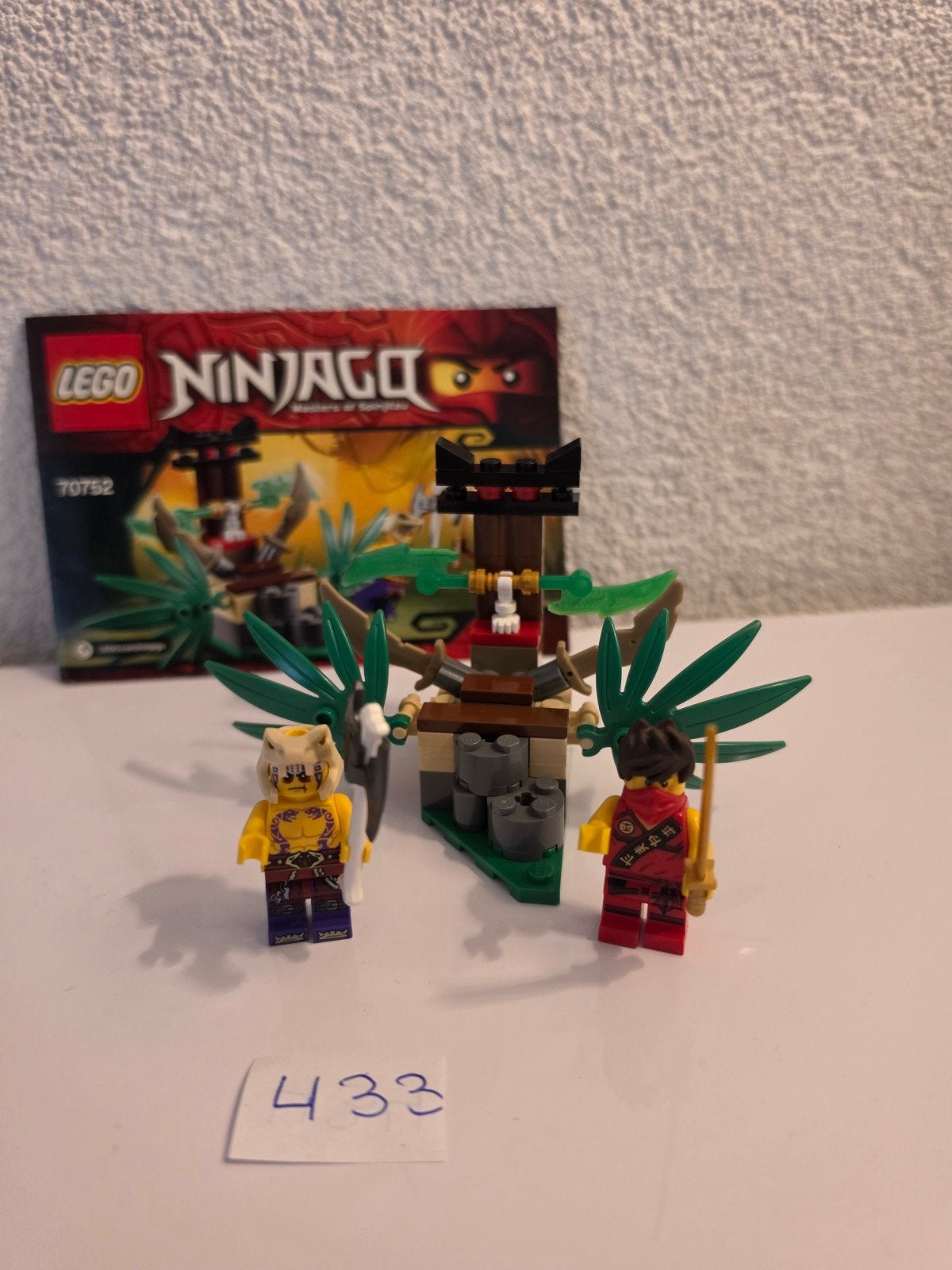 Lego Ninjago Masters of Spinjitzu 70752, Kinderen en Baby's, Ophalen of Verzenden, Zo goed als nieuw