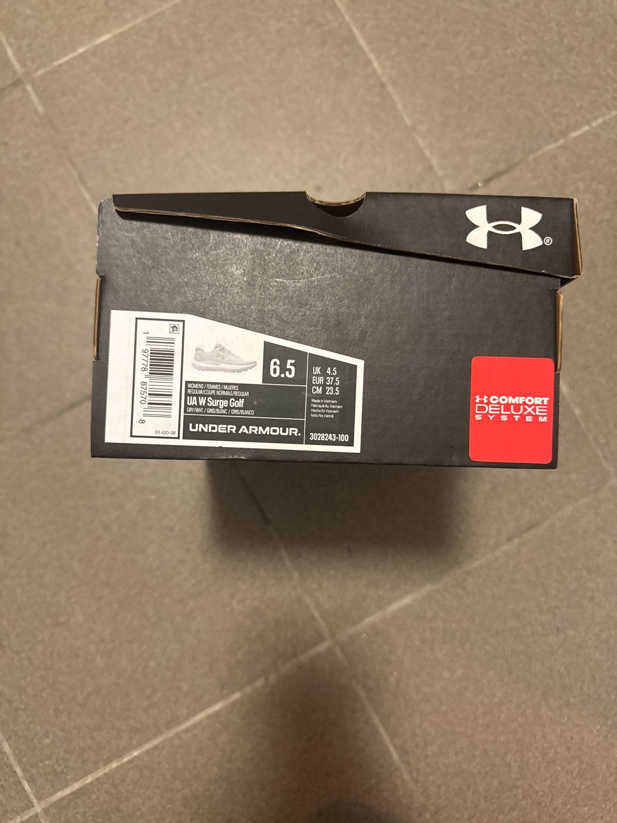 Under Armour golfschoenen dames - maat 37,5 - 1 x gebruikt, Sport en Fitness, Ophalen of Verzenden, Zo goed als nieuw, Schoenen