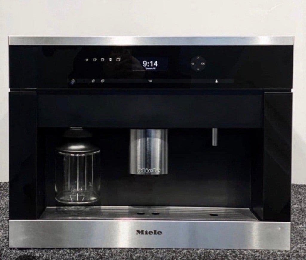 MOOIE INBOUW MIELE CVA6401 totale kopjes 10400 espresso, Ophalen, Espresso apparaat, 10 kopjes of meer, Koffiebonen