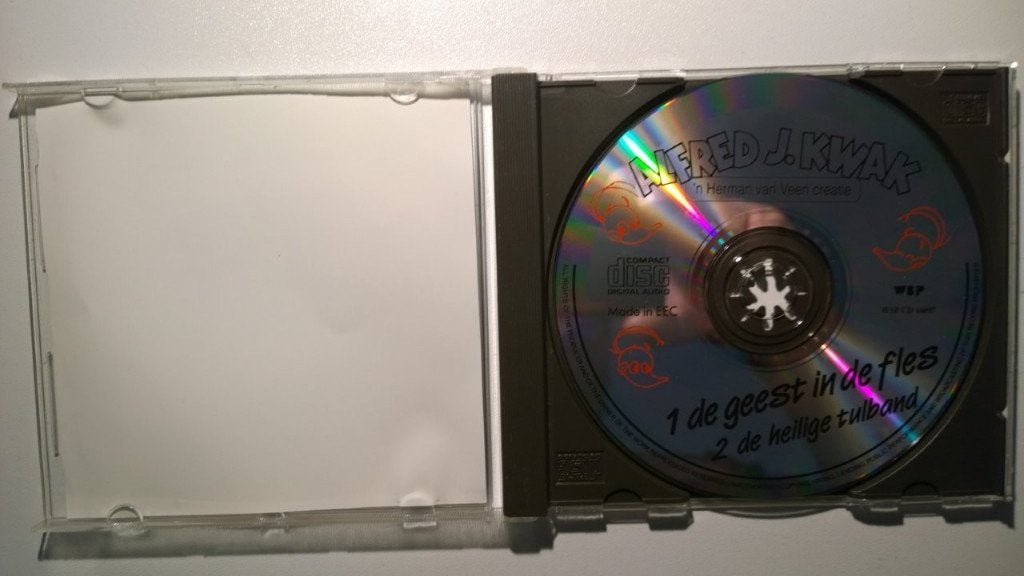 Alfred J. Kwak - De Geest In De Fles & De Heilige Tulband, Ophalen of Verzenden, Zo goed als nieuw, Album, Verhaal of Sprookje