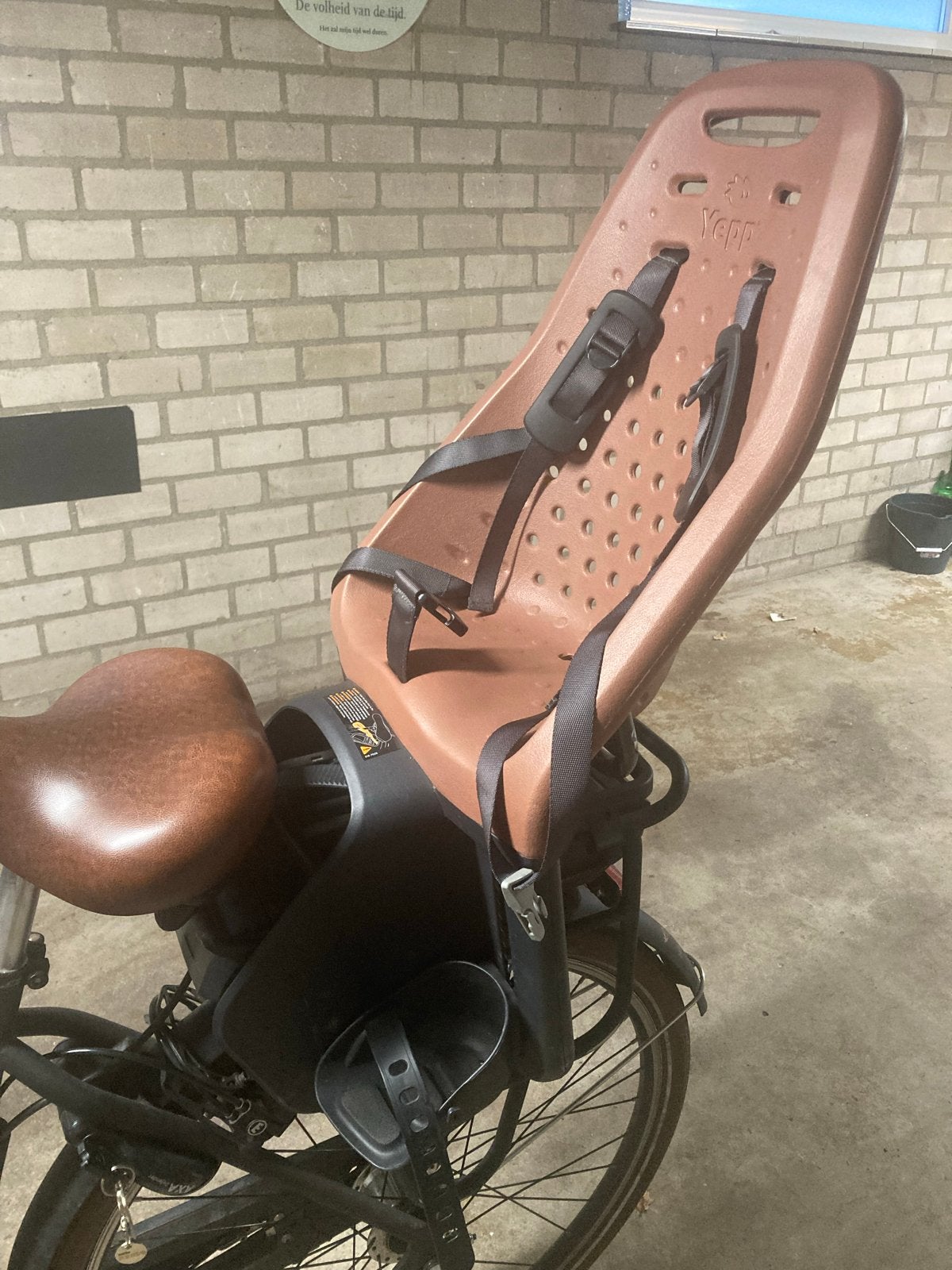 Yepp Achterzitje Fiets - Zeer Goede Staat, Ophalen, Zo goed als nieuw, Achterzitje