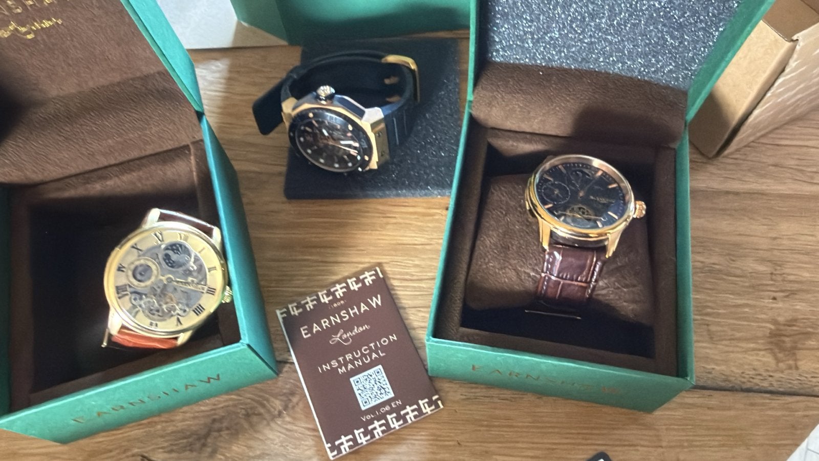 3x Earnshaw Horloges: Nieuw, Z.G.A.N. & Gebruikt, Ophalen of Verzenden, Nieuw, Polshorloge, Overige merken