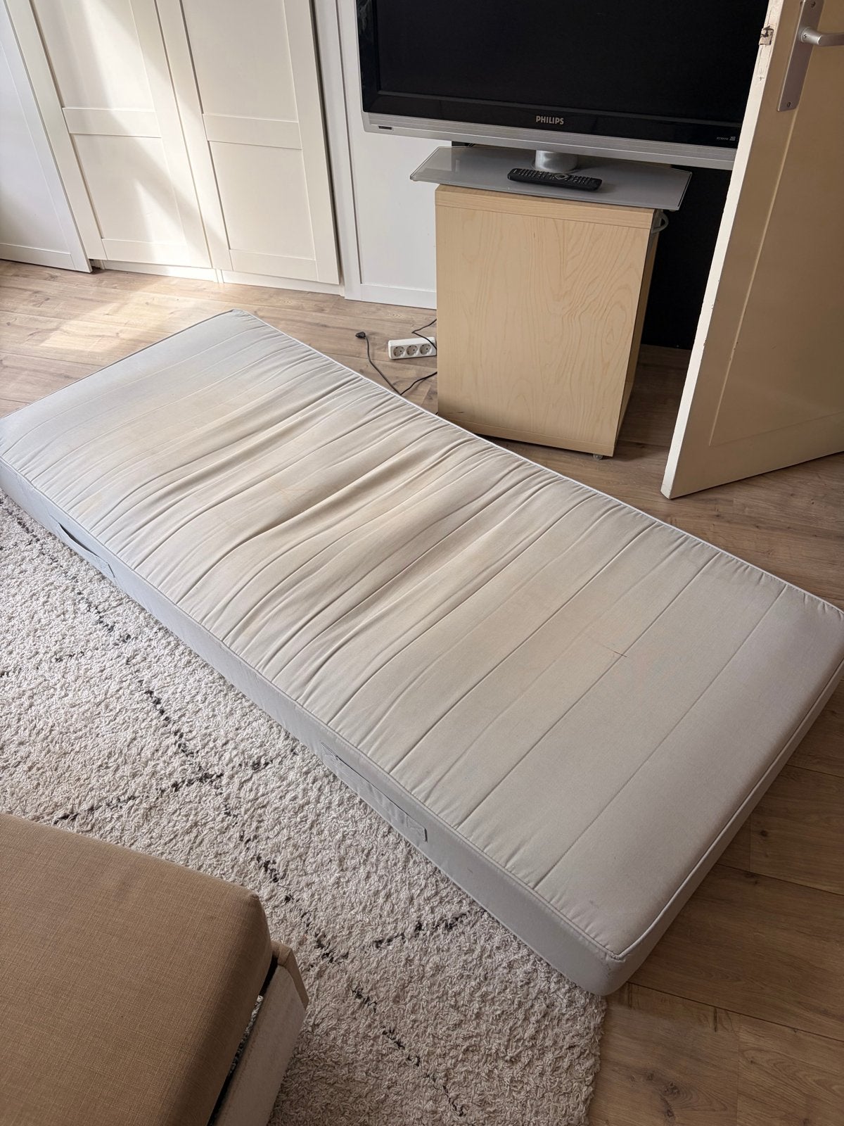 Ikea Sultan eenpersoonsmatras - Gebruikt, nog goed, Ophalen, Gebruikt, Eenpersoons, Matras