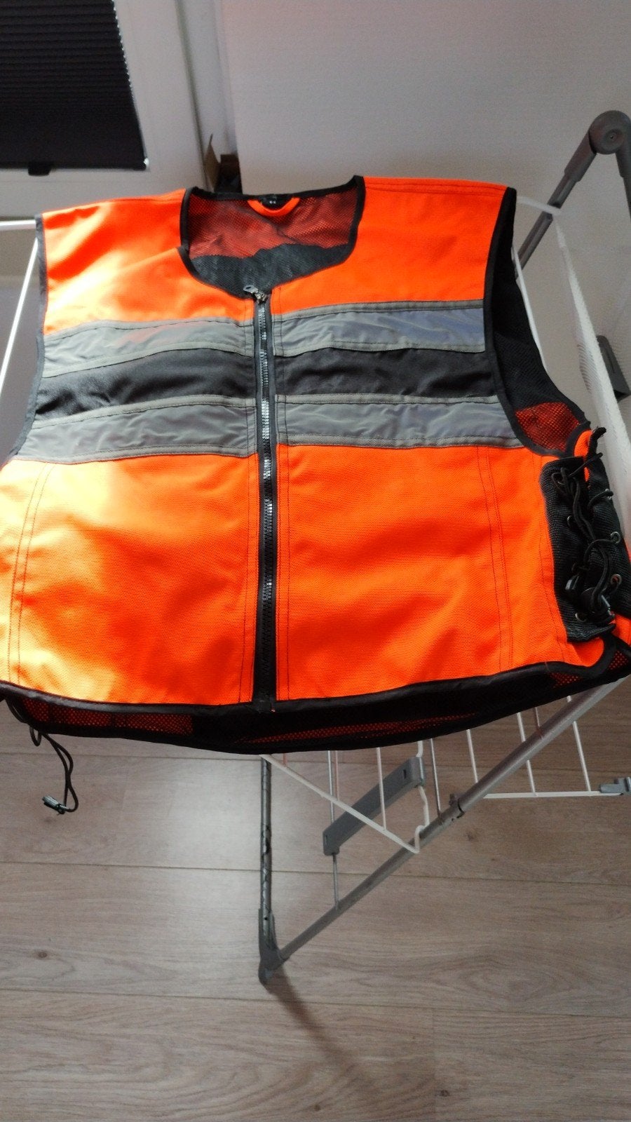 Oranje veiligheidsvest S-L met reflecterende strepen, Ophalen, Tweedehands, Dames, Jas | textiel