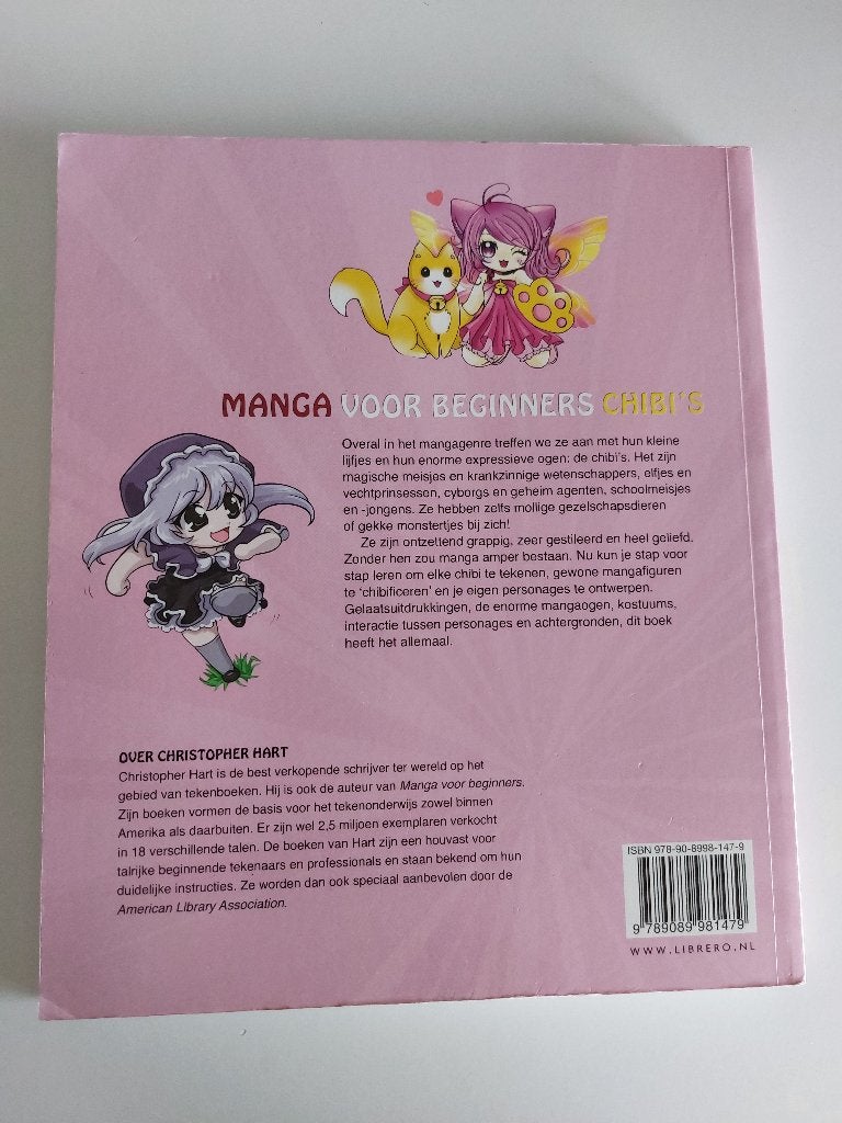 Manga voor beginners Chibi's Christopher Hart, Gelezen, Ophalen of Verzenden, Tekenen en Schilderen, Geschikt voor kinderen