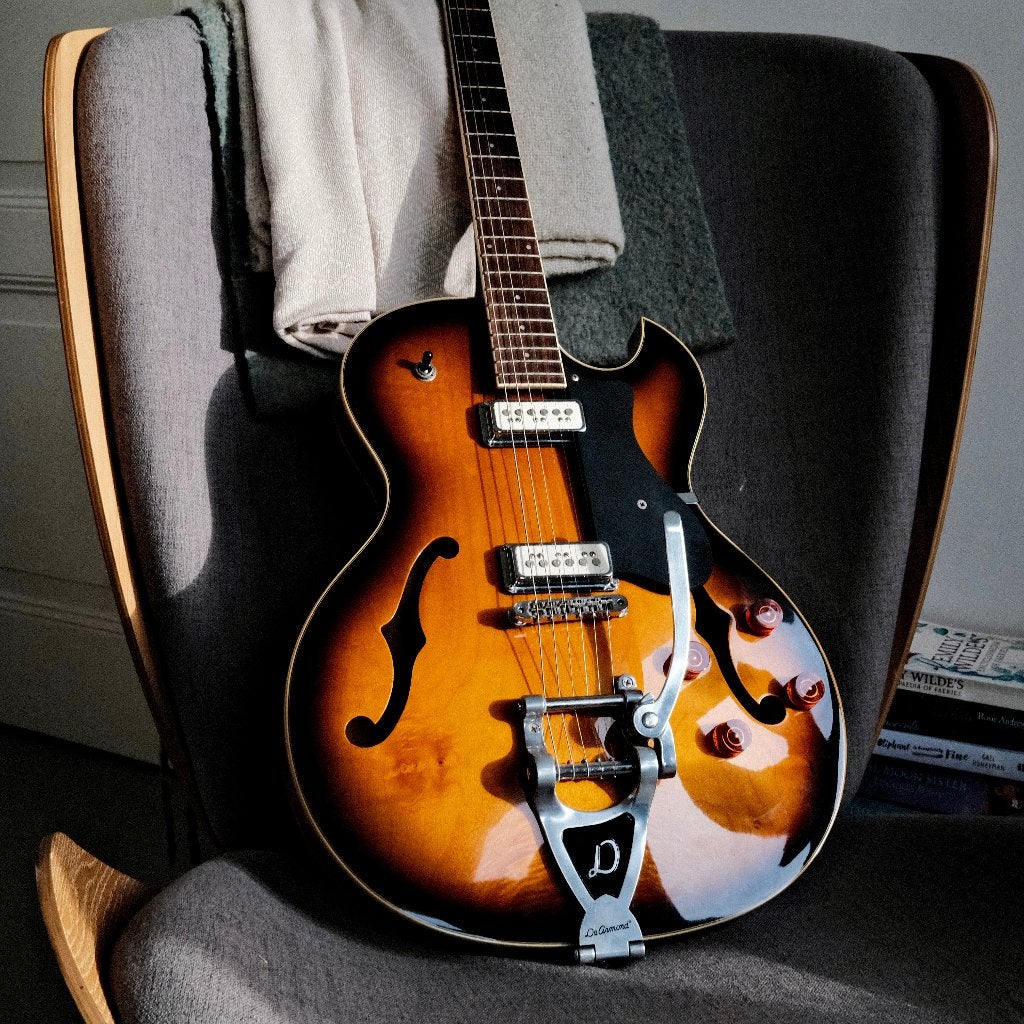 DeArmond (Guild) Starfire Special Antique Burst- Korea ’98, Muziek en Instrumenten, Ophalen, Gebruikt, Semi-solid body, Overige merken