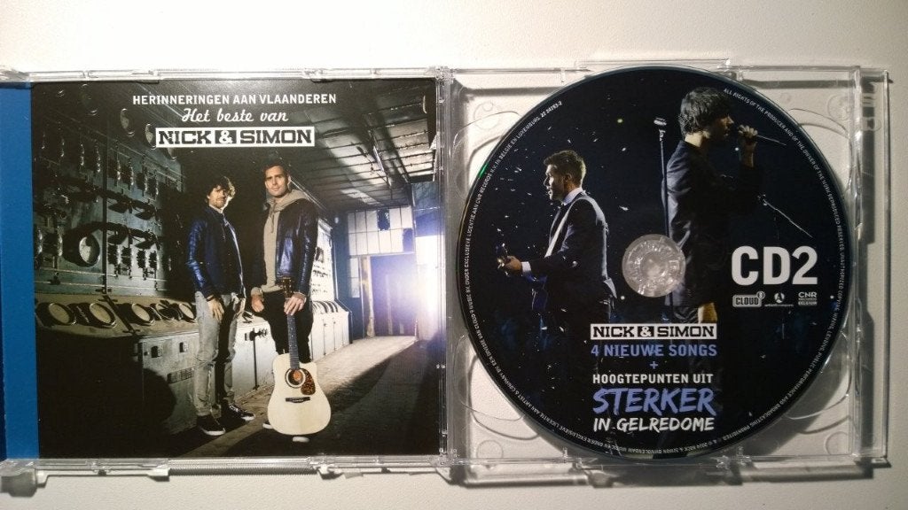 Nick & Simon - Herinneringen Aan Vlaanderen (Het Beste Van), Ophalen of Verzenden, Zo goed als nieuw, Pop