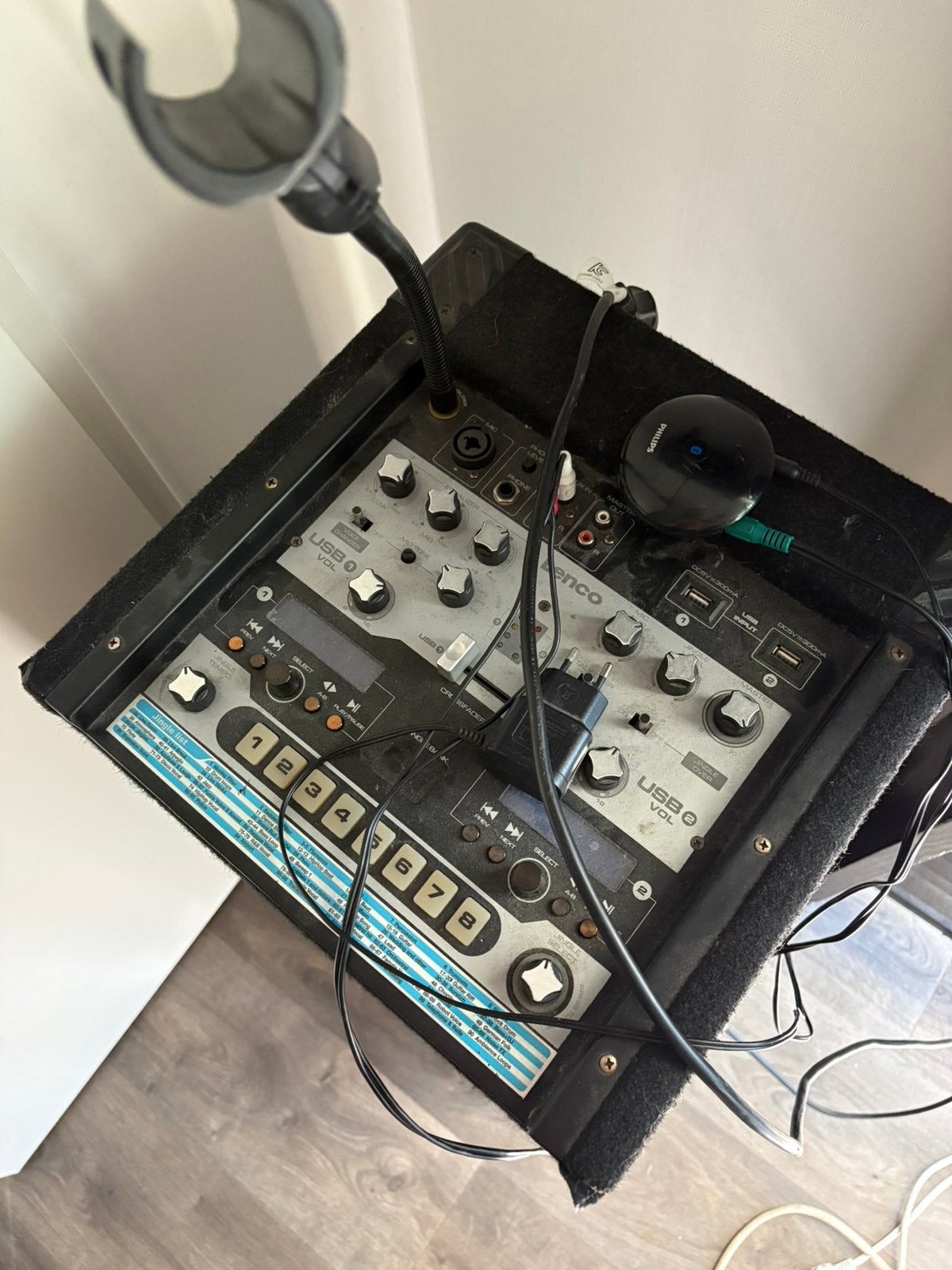 Gebruikte USB DJ Mixer met Microfooningang, Ophalen, Gebruikt, Minder dan 5 kanalen, Microfooningang
