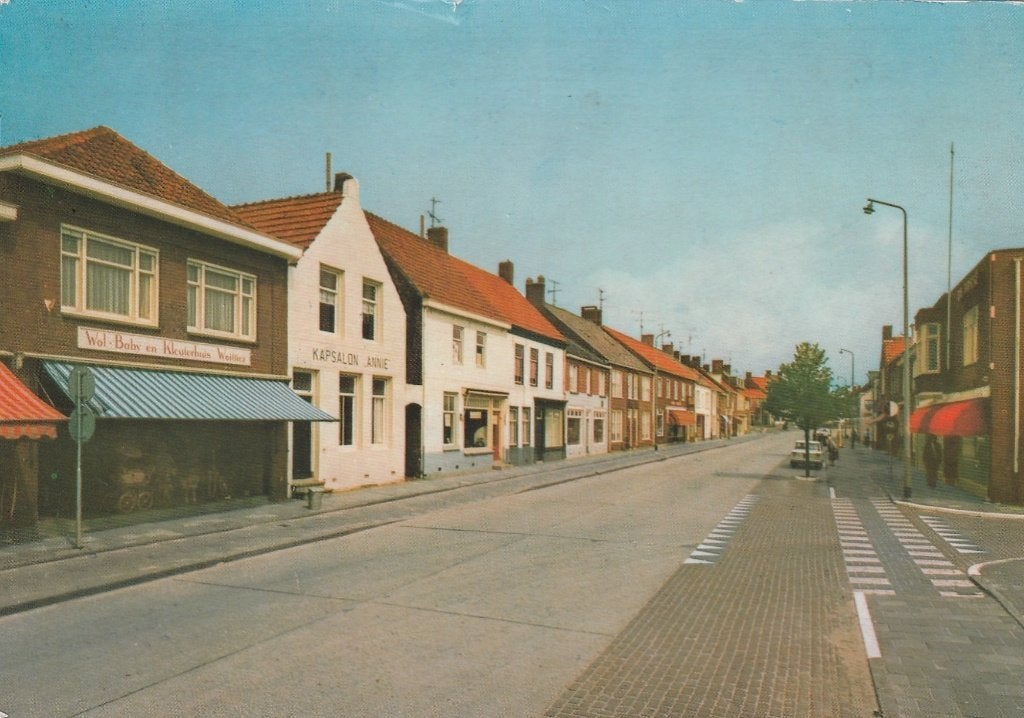 BRESKENS Dorpsstraat, Verzenden, 1960 tot 1980, Gelopen, Zeeland