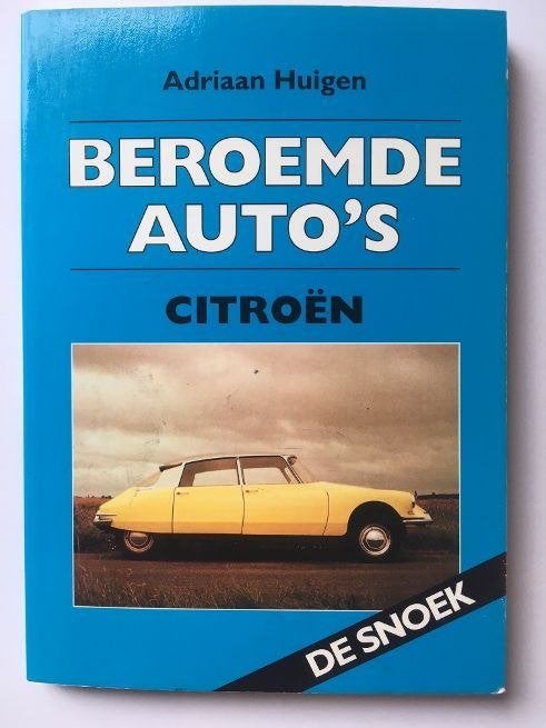boekje citroen (de Snoek), Ophalen of Verzenden, Zo goed als nieuw, Citroën