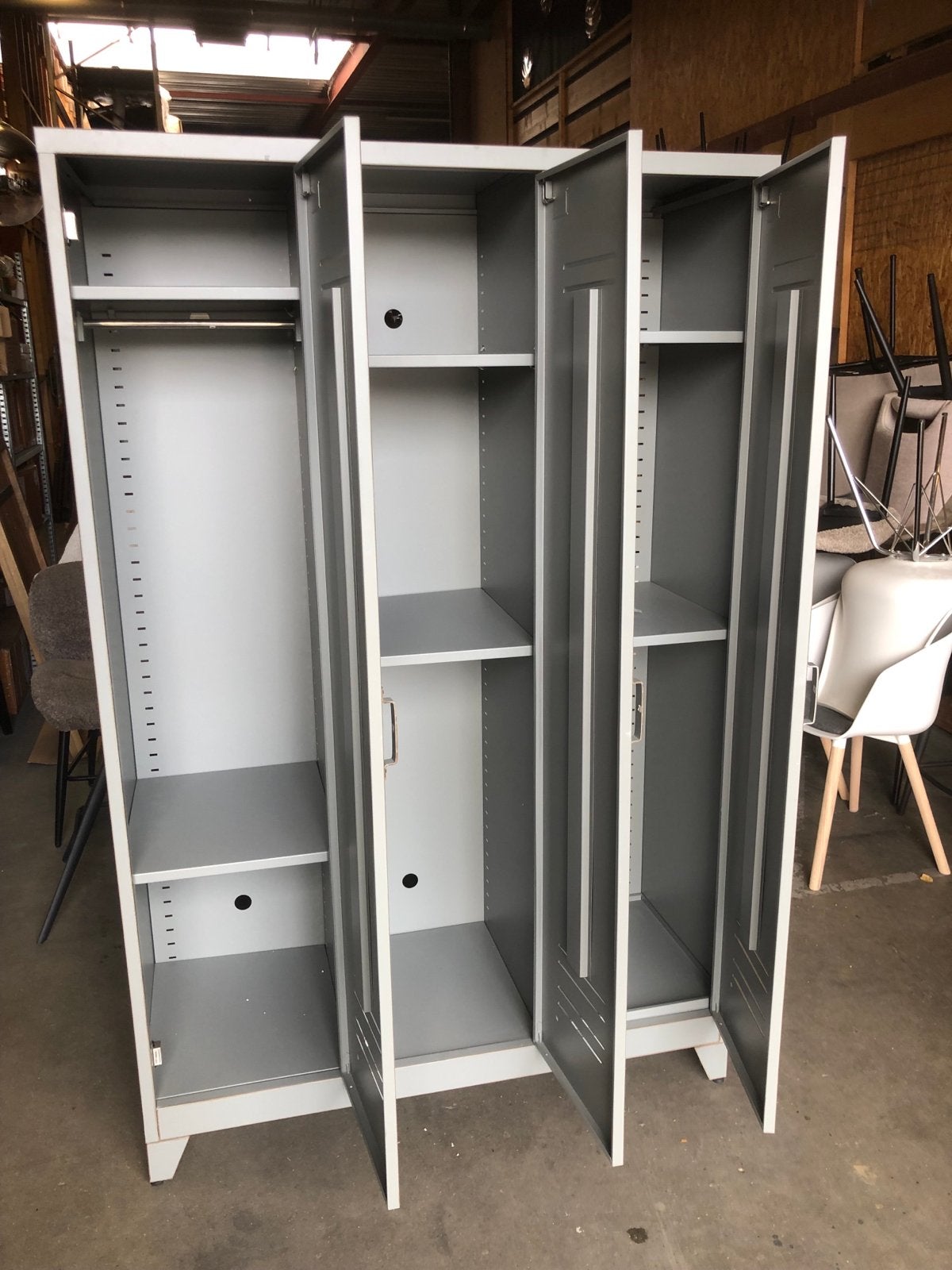 Nieuwe industriële locker kast - metaal - met lichte schade, Ophalen, ., Zo goed als nieuw, .
