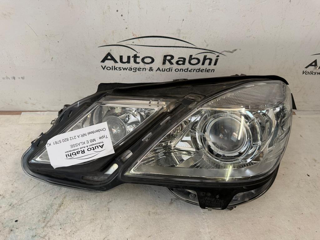 Mercedes E KLASSE W212 XENON KOPLAMP LINKS A2128205761KZ, Gebruikt, -, -, Ophalen of Verzenden