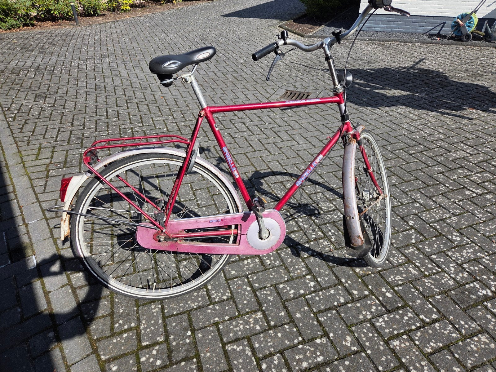 te koop studenten/kroegenfiets, Ophalen, Terugtraprem, Gebruikt, Versnellingen