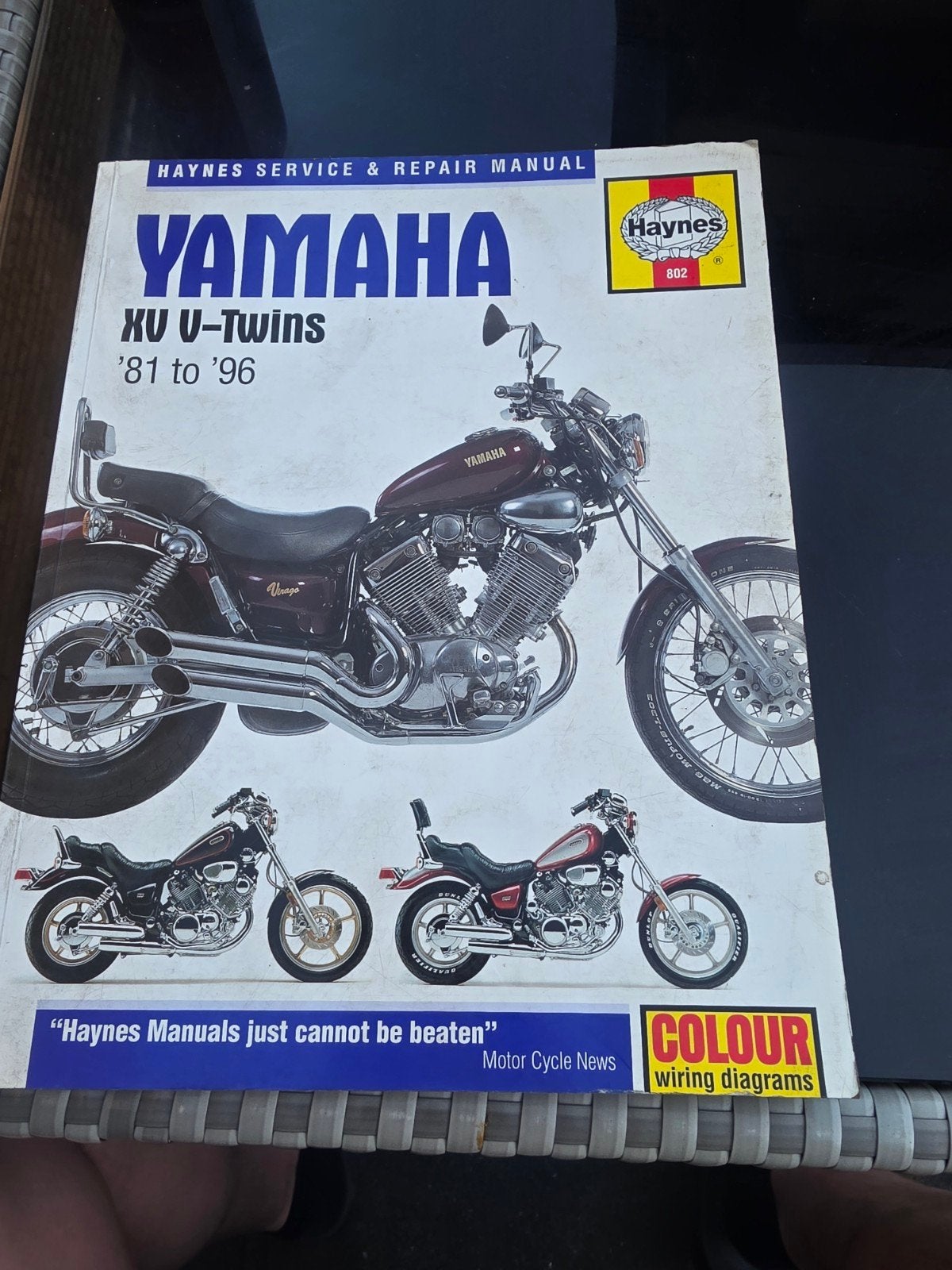 Haynes Yamaha XV V-Twins Service & Repair Manual, Ophalen