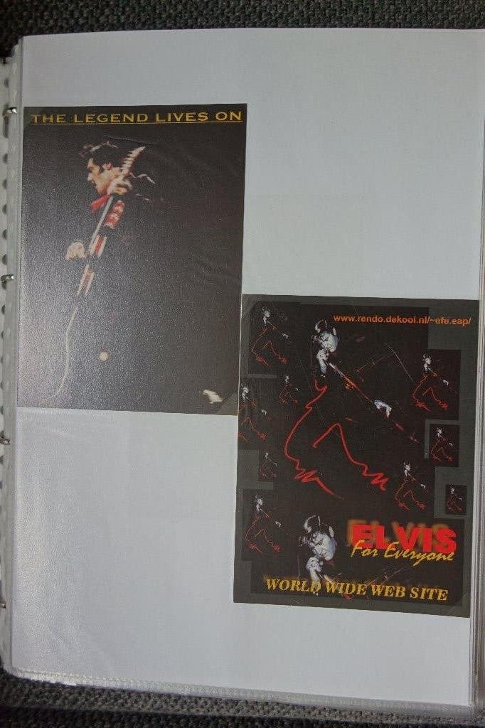 Elvis Presley briefkaarten, Ophalen of Verzenden, Nieuw, Foto of Kaart