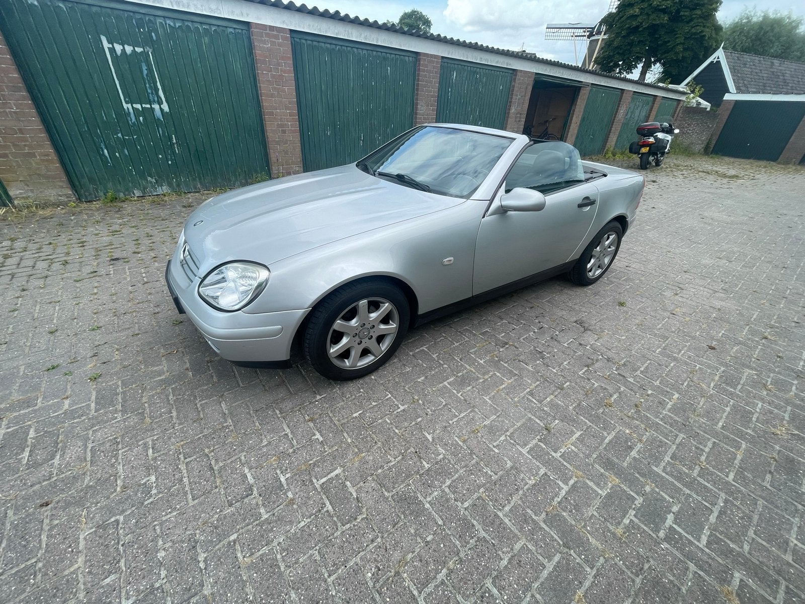 Mercedes-Benz SLK 2.0 Slk200 Roadster 1999 Grijs, Ophalen, Gebruikt