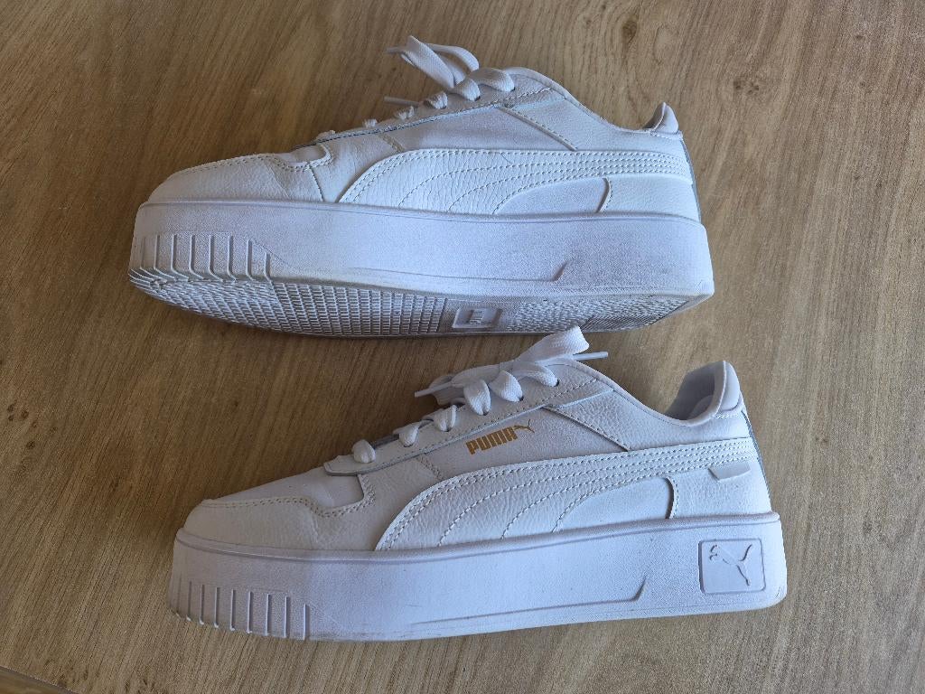 Puma sneakers, Puma, Wit, Ophalen of Verzenden, Sneakers of Gympen